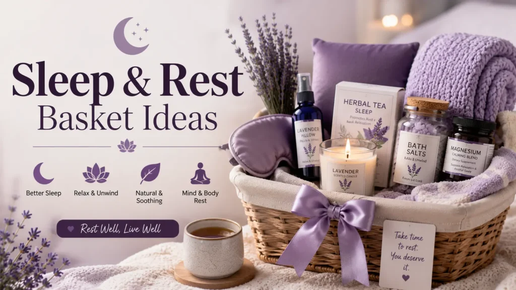 Sleep & Rest Basket Idea