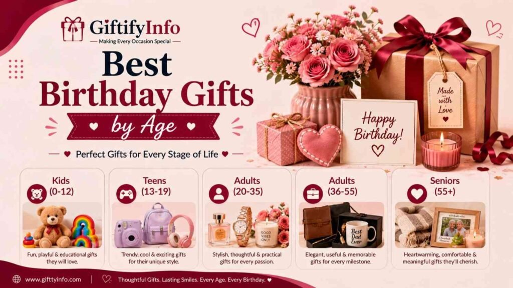 Best Birthday Gifts by Age