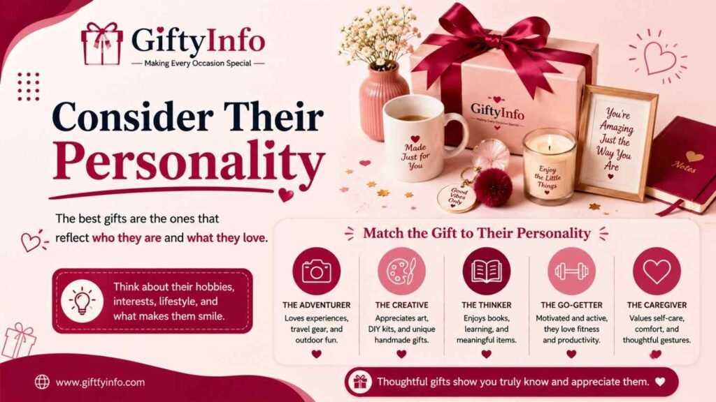 Birthday gift ideas based on their personality