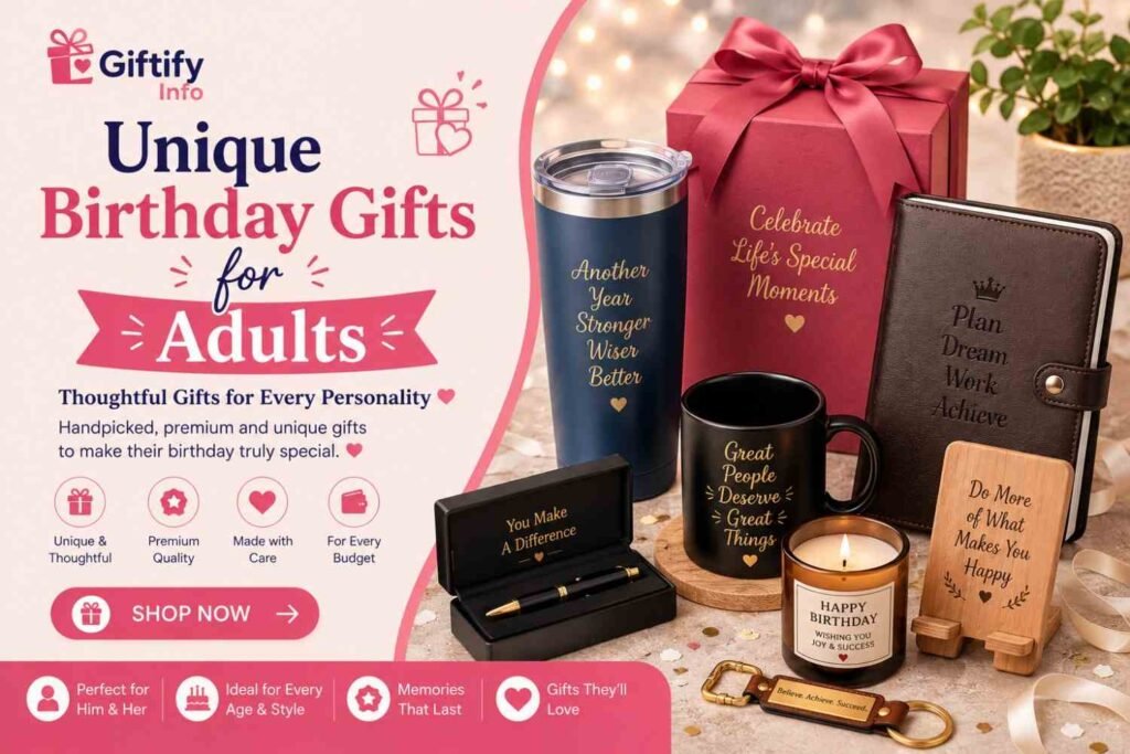 Unique Birthday Gifts for Adults