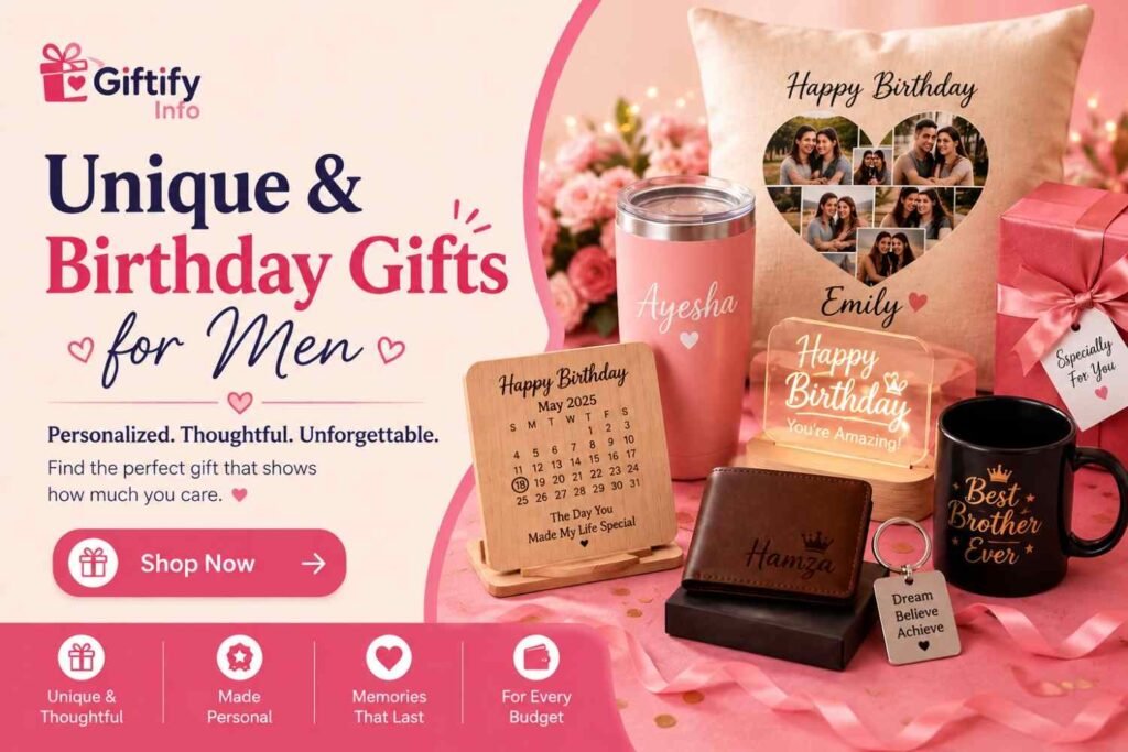 Unique Birthday Gifts for Men