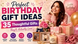 Perfect Birthday Gift Ideas 35 Thoughtful Gifts They’ll Actually Love