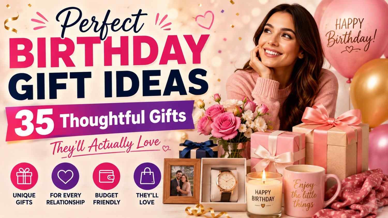 Perfect Birthday Gift Ideas 35 Thoughtful Gifts They’ll Actually Love