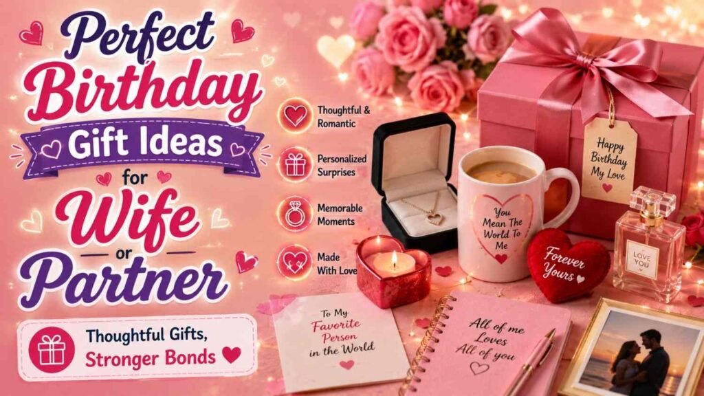 Perfect Birthday Gift Ideas for Wife or Partner