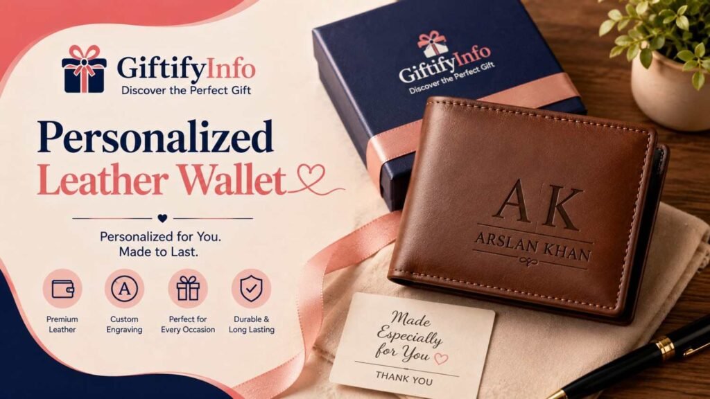 Personalized Leather Wallet
