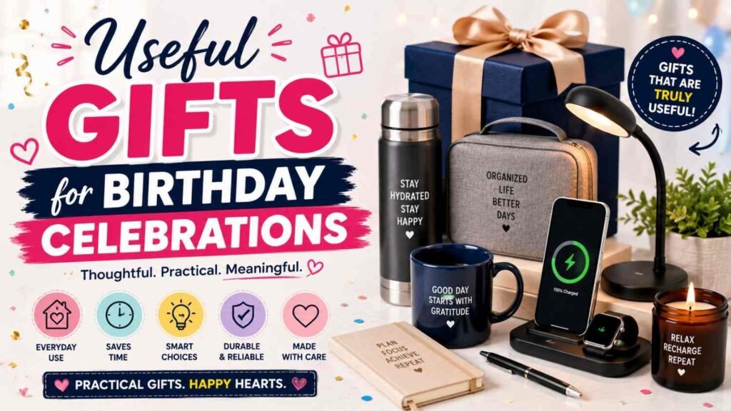 Useful Gifts for Birthday Celebrations